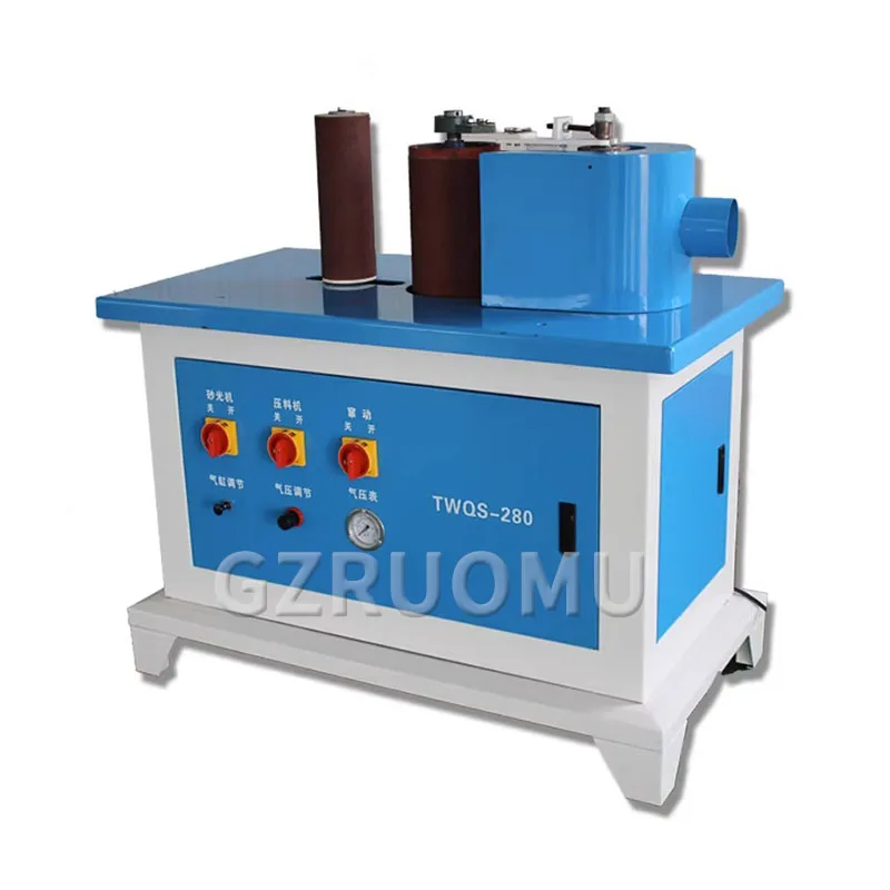 

TWQS-280 Desktop Bend Sander Multifunctional Curve Sanding Machine Grinding Wheel Belt Grinding Polishing Woodworking Machinery