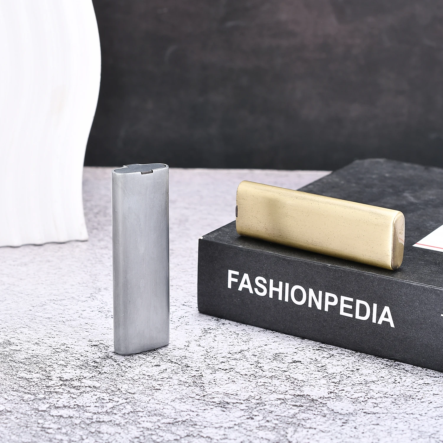 Tragbarer Zahnseidenspender, Metallseide-Aufbewahrungsbox, Zahnseide-Halter für Reisen, Outdoor, 4 Zahnseide – Detail 3