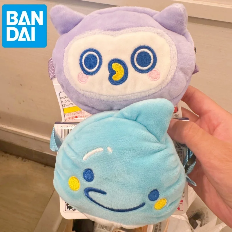 

Bandai Tamagotchi Mametchi Meowtchi Plush Toy Electronic Pet Machine Paradise Uni Meets Storage Bag Pendant Gift