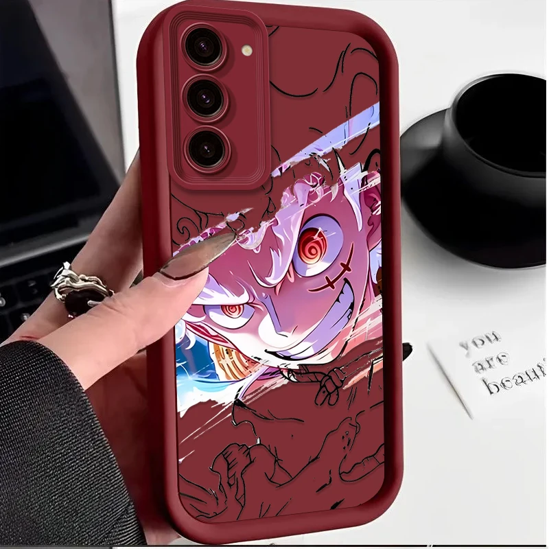 O-One قطعة لينة الحال بالنسبة لسامسونج غالاكسي S25 S24 الترا S23 S22 S21 زائد S20 FE A56 A55 A54 A53 A52 A51 A34 A32 4G 5G الغطاء الخلفي #4