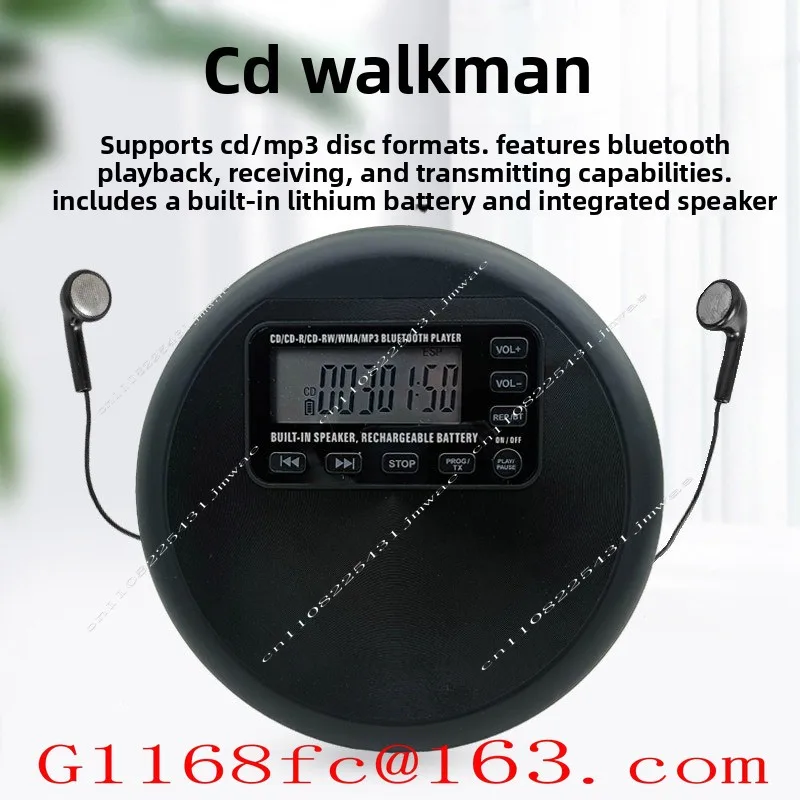 CD Player Walkman English Repeat MP3 Music Bluetooth CD Player