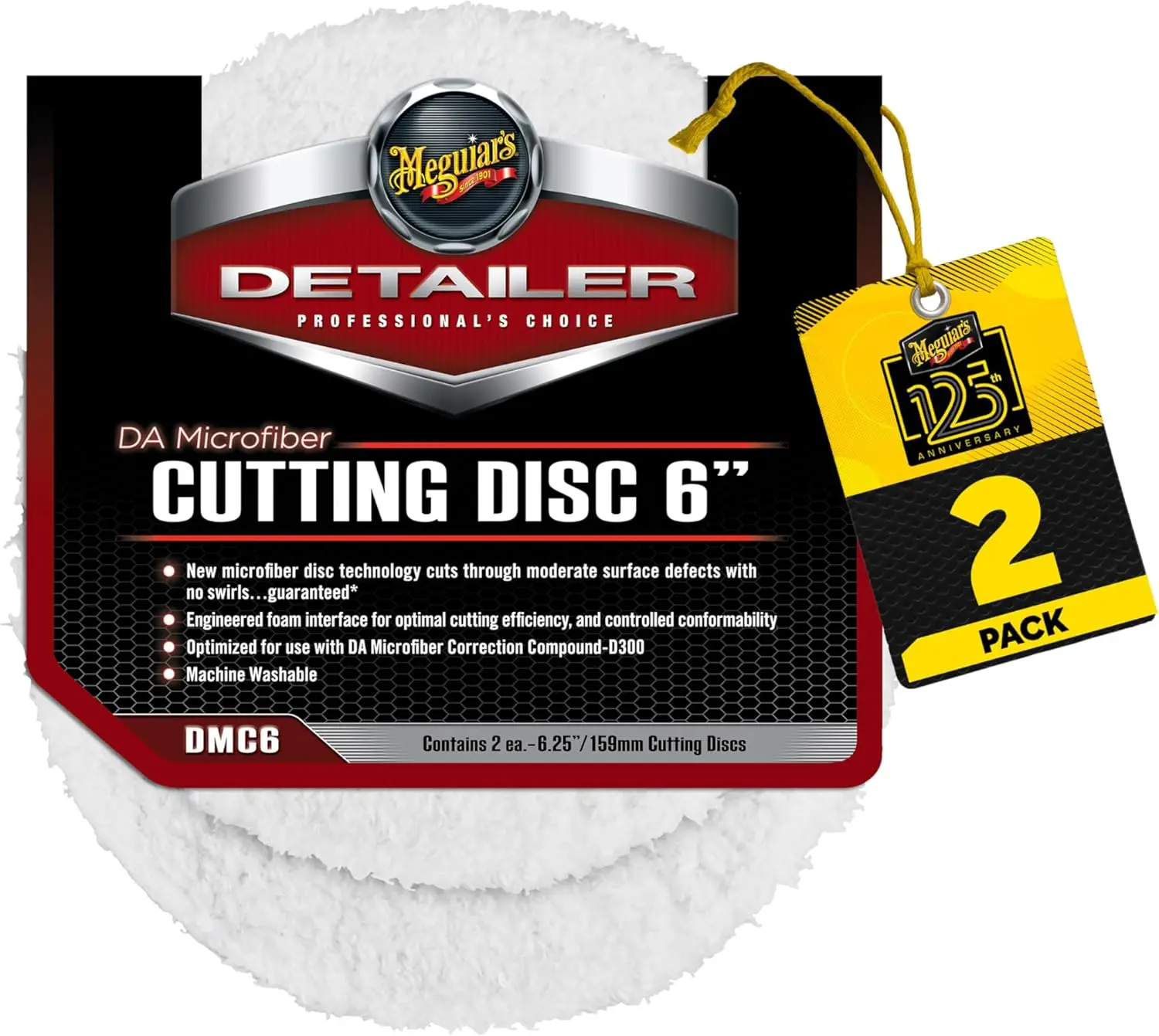 Da 6” Microfiber Cu… - image