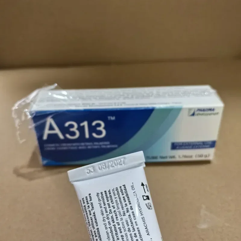 フランス製A313ビタミンA軟膏アビボンビタミンA酸レチノールクリーム細かい線ネックストリップ