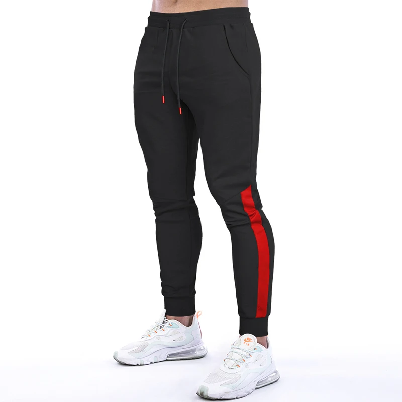 New Men\'s Running Pants Sweatpants Fitness Joggers 2024 Spring Male printing gym fitness Long Pants Sports Pants man Sweatpants