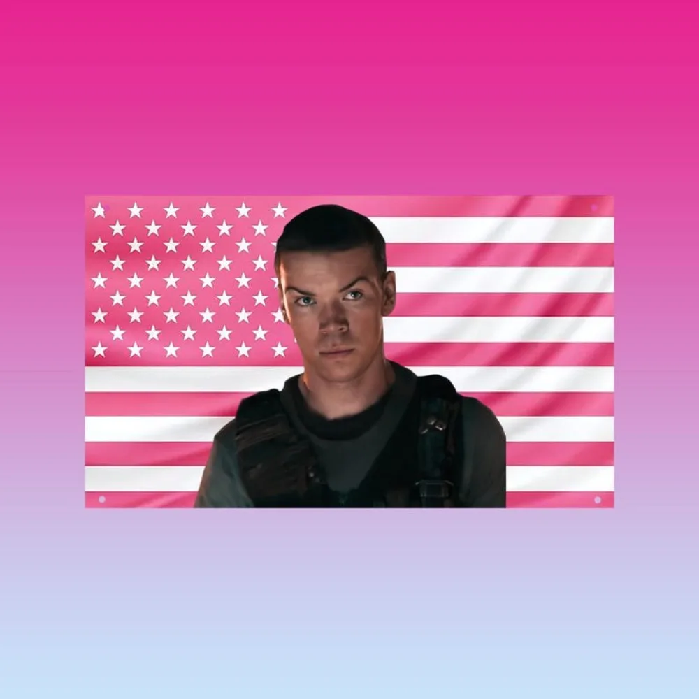 Bandera de Gally Maze Runner |   Tapiz Rosa de Estados Unidos |   Decoración de pared inspirada en Will Poulter |   Bandera de Fandom Dystópico |   El Laberinto de la Muerte: Glade