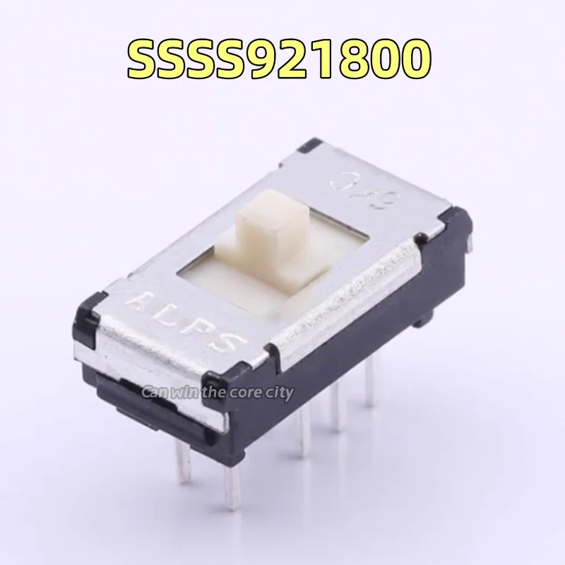 5 Pieces SSSS921800 Imported Japan ALPS dial switch direct 8-foot 3-gear sliding switch vertical bing length 2mm