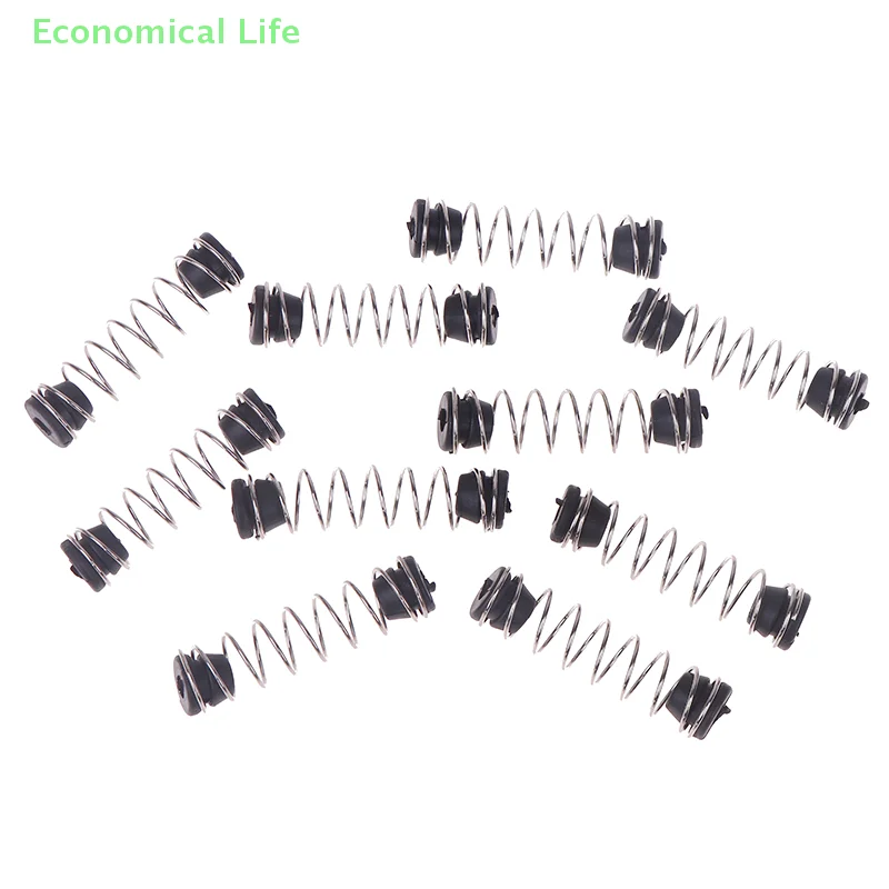 10pcs Precision Pruning Shears Spring Replacement With Rubber Base, Contemporary Style Lawn & Garden Tool Accessories