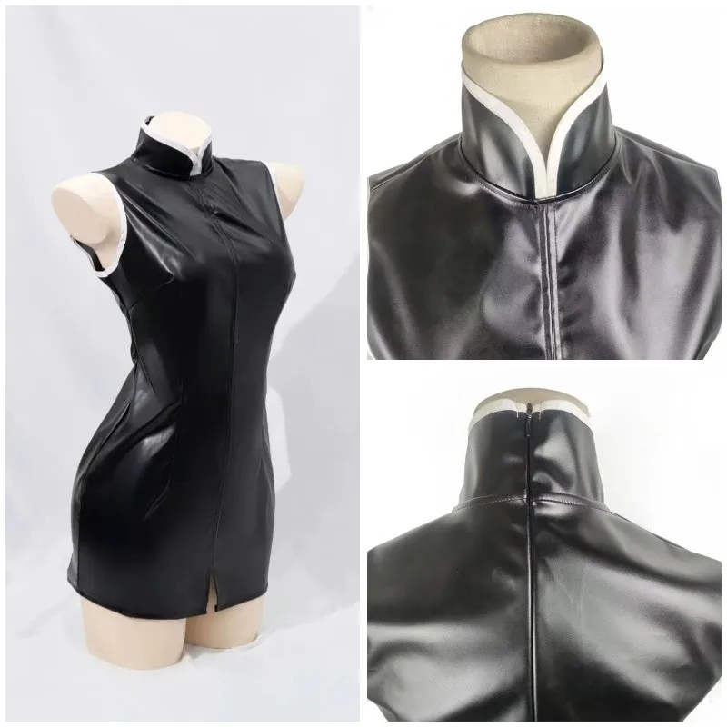 Katsuragi Misato костюмы для косплея женская театральная версия косплей искусственная кожа униформа Хэллоуин вечерние платье для ролевых игр