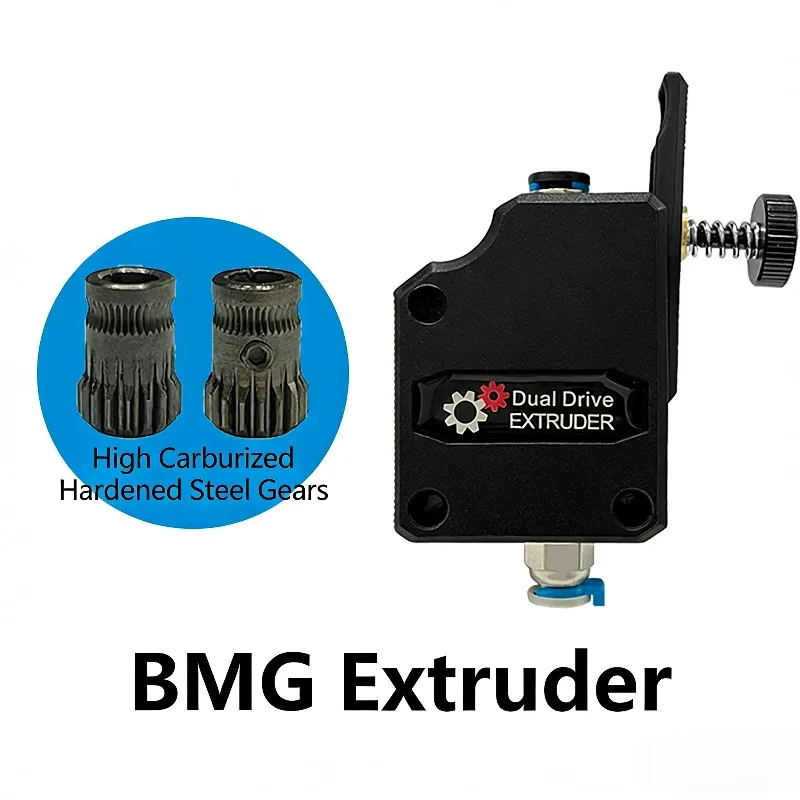 Premium BMG Extruder Dual Drive Structure Nano Coated Hardened Gears High Frequency Heat Treatment Fit Voron Stable Output Match