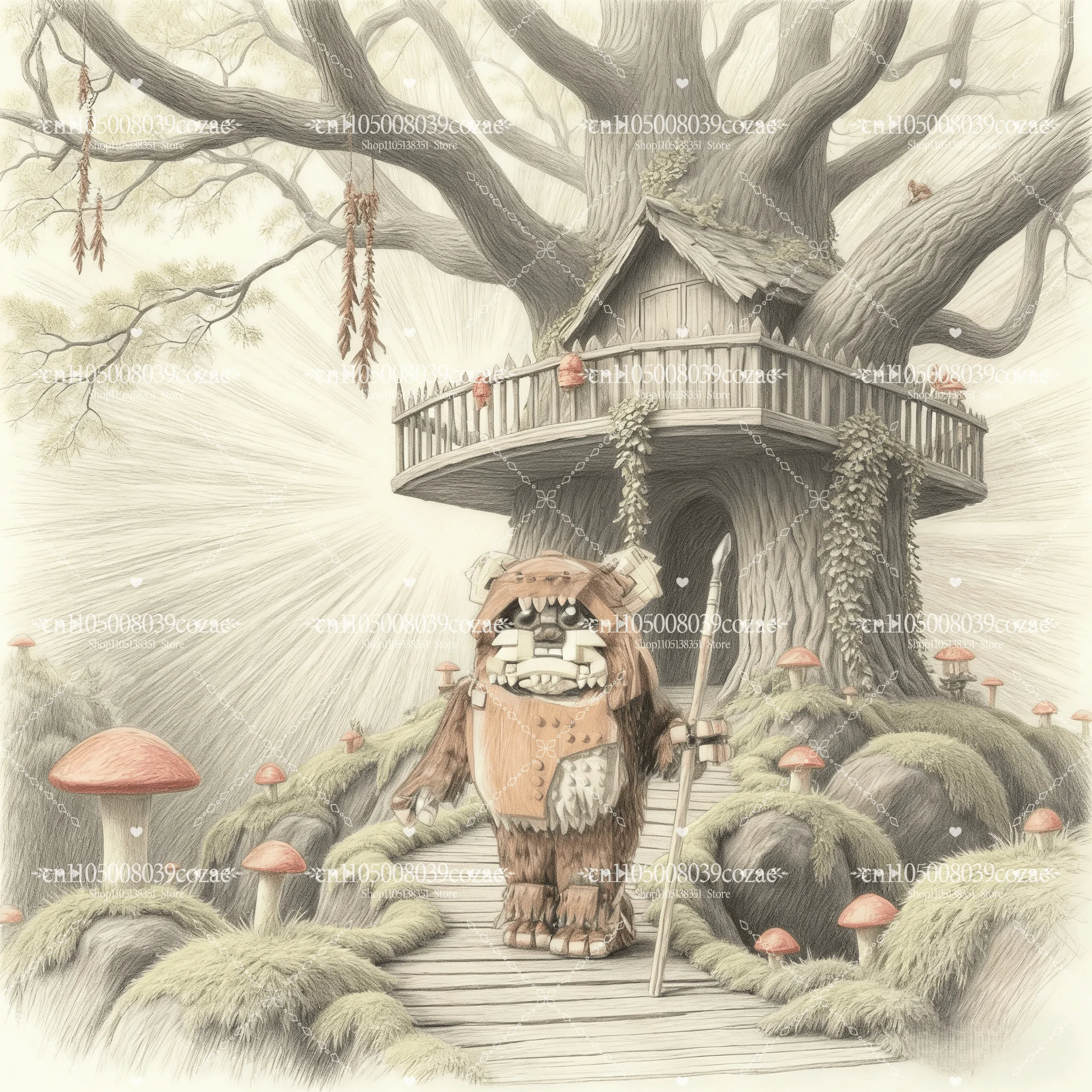 

1010 шт. MOC 2025 новые строительные блоки воина джунглей, строительные блоки в сборе, модель кирпича, детский подарочный набор на день рождения