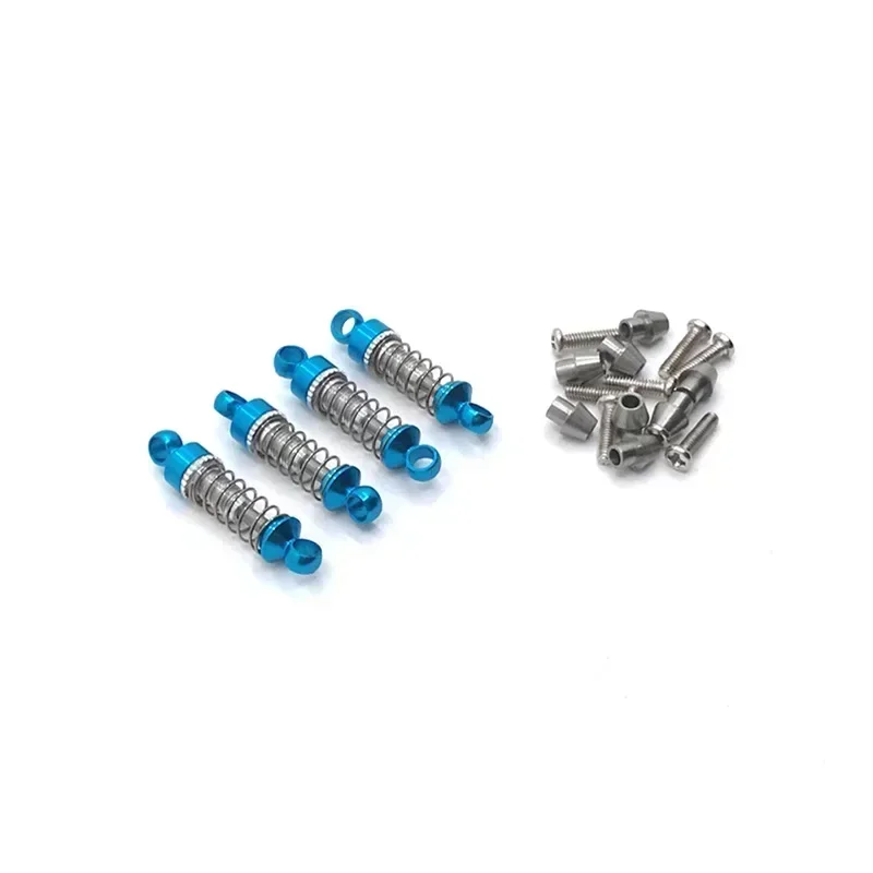 

4Pcs Aluminum Alloy Shock Absorber for WLtoys K989 K969 K979 P929 1/28 RC Model Car Replacement Upgrade Parts