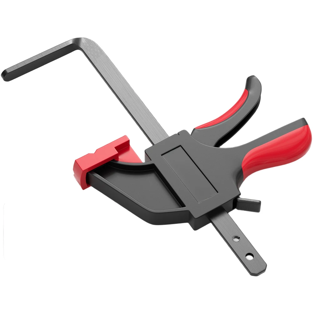 Set of 2 Rail Clamps for Track Saws Includes Both 290mm and 315mm Models with 5mm/6mm Rod Compatibility and 90kg Holding Force