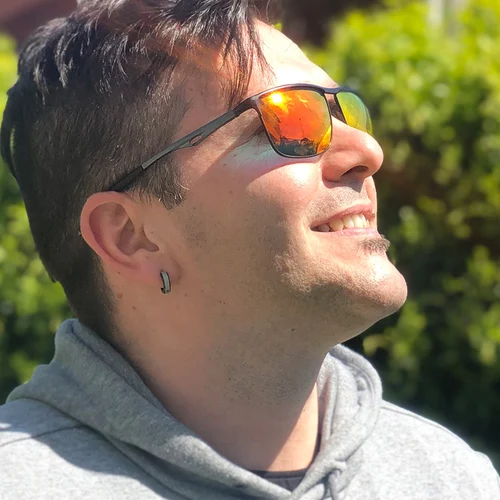 Imagen 2 del producto ZENOTTIC Gafas de sol de metal para hombre, protección polarizada UV400 para conducir, pescar, senderismo, golf, uso diario