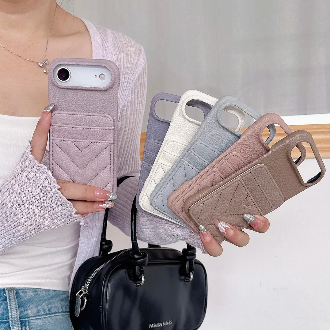 

Luxury V Shape 3D Leather Dual Card Slots Wallet Case For Google Pixel 9A 10 Pro XL 8A 8Pro 7A 7Pro 6Pro 6A Funda Phone Cover