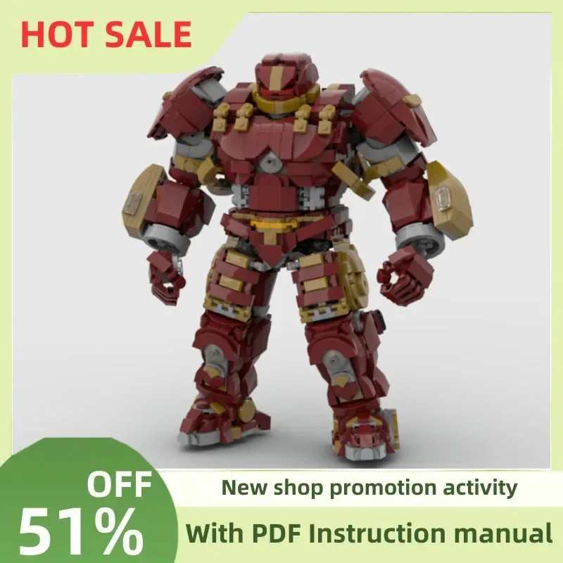 

Новый герой, серия фильмов, персонаж Moc, сборная фигурка, модель Buster, головоломка на заказ, креативные идеи «сделай сам», детские игрушки, подарок на день рождения