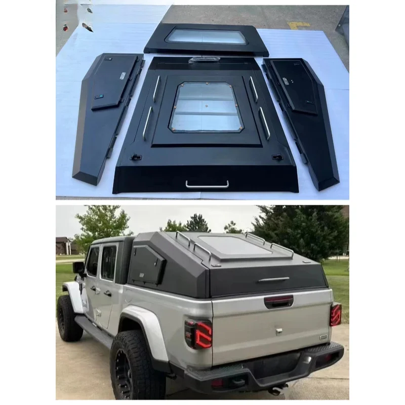 New Aluminum Manganese Steel Hatchback Hardtop Pickup Fastback Truck Fit For Gladiator Canopy