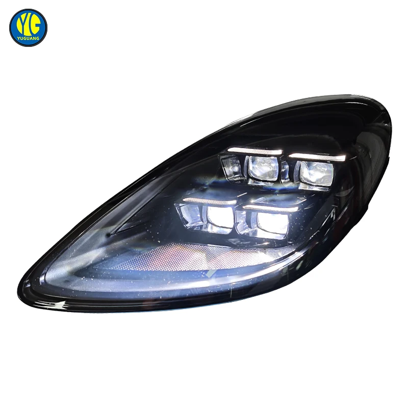 Per Porsche 718 982 2016 2017 2018 2019 2024 Cayman 982 Boxster Aggiornamento Matrix Style LED Fari Ricambi Auto DRL Faro