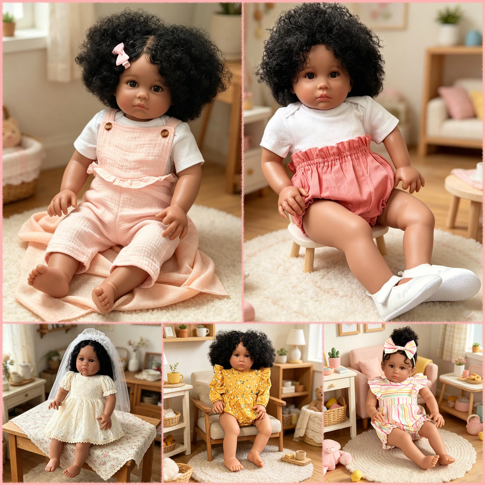 poupee-reborn-julieata-24''-–-plusieurs-styles-au-choix-–-peau-foncee-–-corps-en-tissu-souple-–-cheveux-implantes-a-la-main-–-poupee-realiste-pour-enfant-en-bas-age-–-poupee-d'art-de-collection