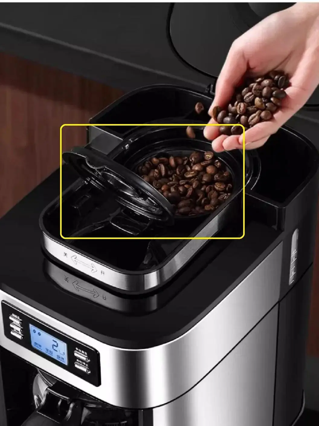 فلتر القهوة ل ZZUOM/ BG315 ماكينة القهوة النمط الأمريكي ماكينة القهوة سلة بلاستيكية القهوة سلة المرشح جزء الملحقات