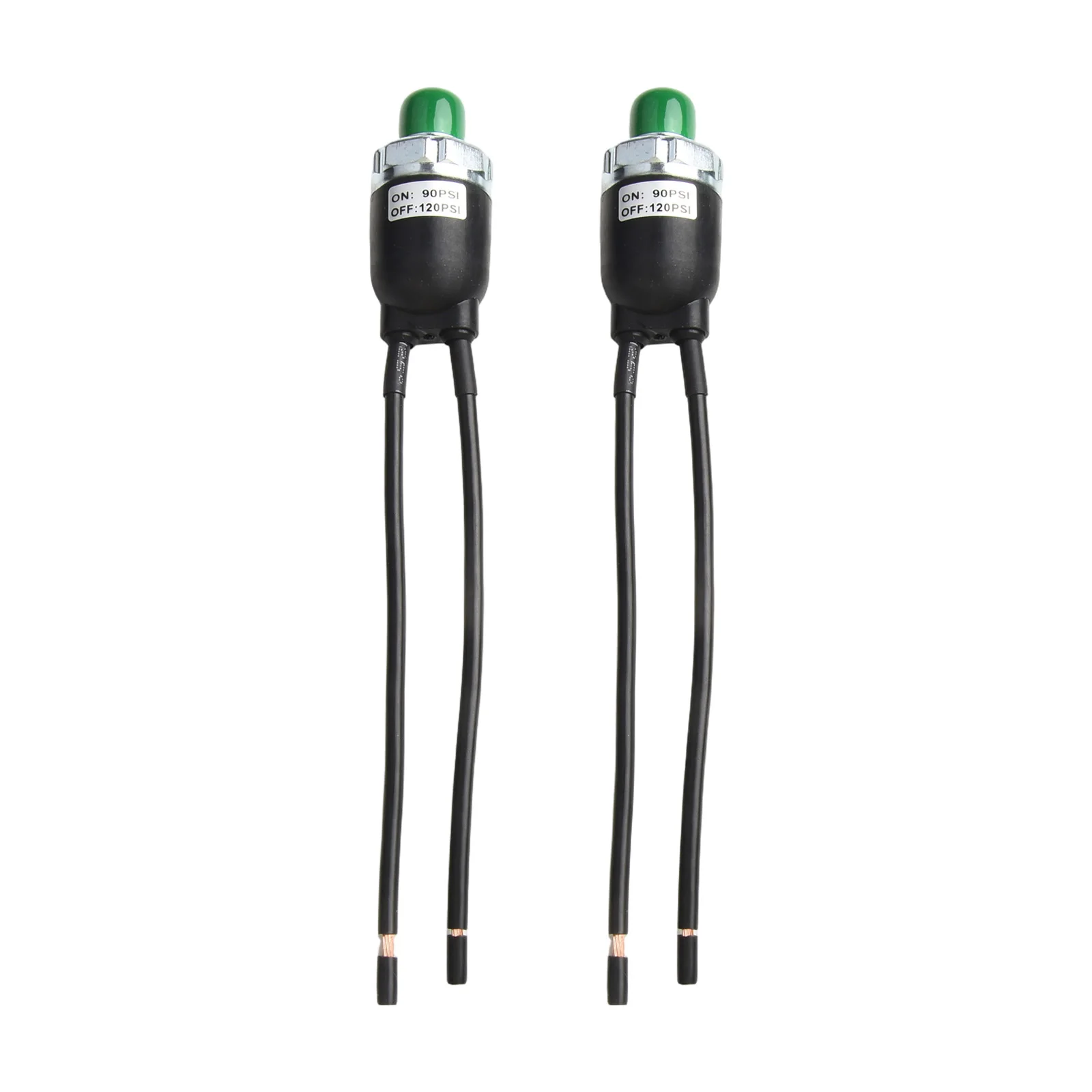 2pcs 90-120PSI 1/4NPT Air Pressure Switch Automatic Pressure Control For Air Compressor Air Tank Pressure Controller