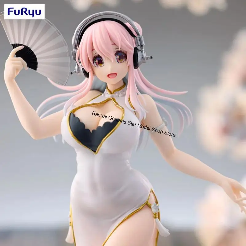 Original FuRyu Trio-Try-iT Figure SoniComi (Super Sonico) Sonico Anime Figure Action Figure Model Decoratio Birthday Gifts view 6