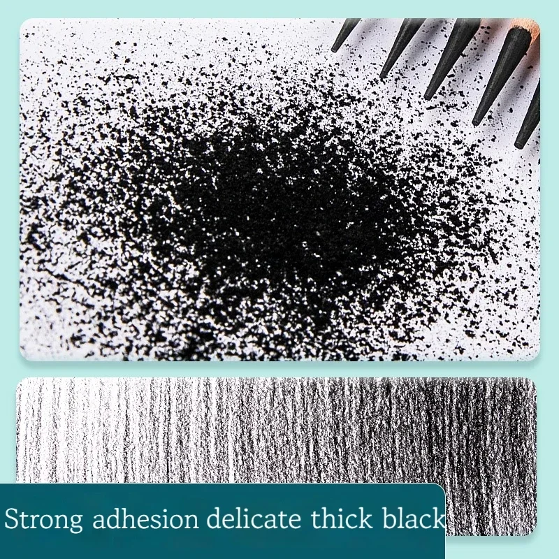 10/12Pcs Professional Sketching Pencil Set Charcoal Pencils Graphite Soft Medium Hard for Drawing Beginners & Pro Artists Gift