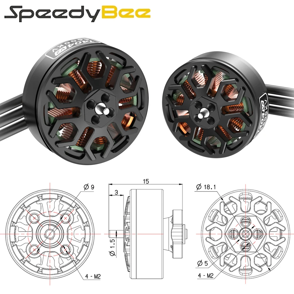 4pcs-lot-speedybee-1404-v2-kv4600-4s-200w-brushless-motor-for-25-to-40-inch-bee25-fpv-drone-rc-parts