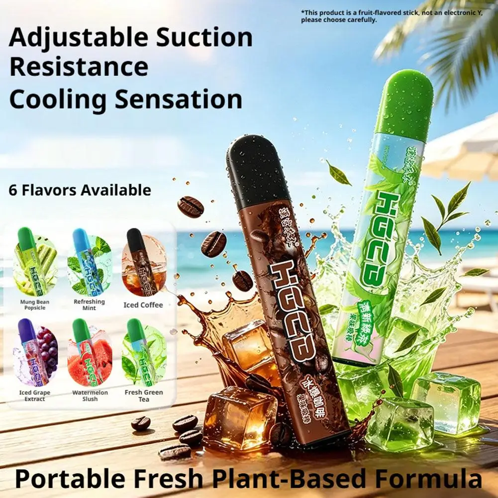 Cool Fruit Scent Oral Freshener Stick Multi Flavor Mouth Refreshing Stick Nicotine Tobacco Free Portable Breath Fresh Oral Care