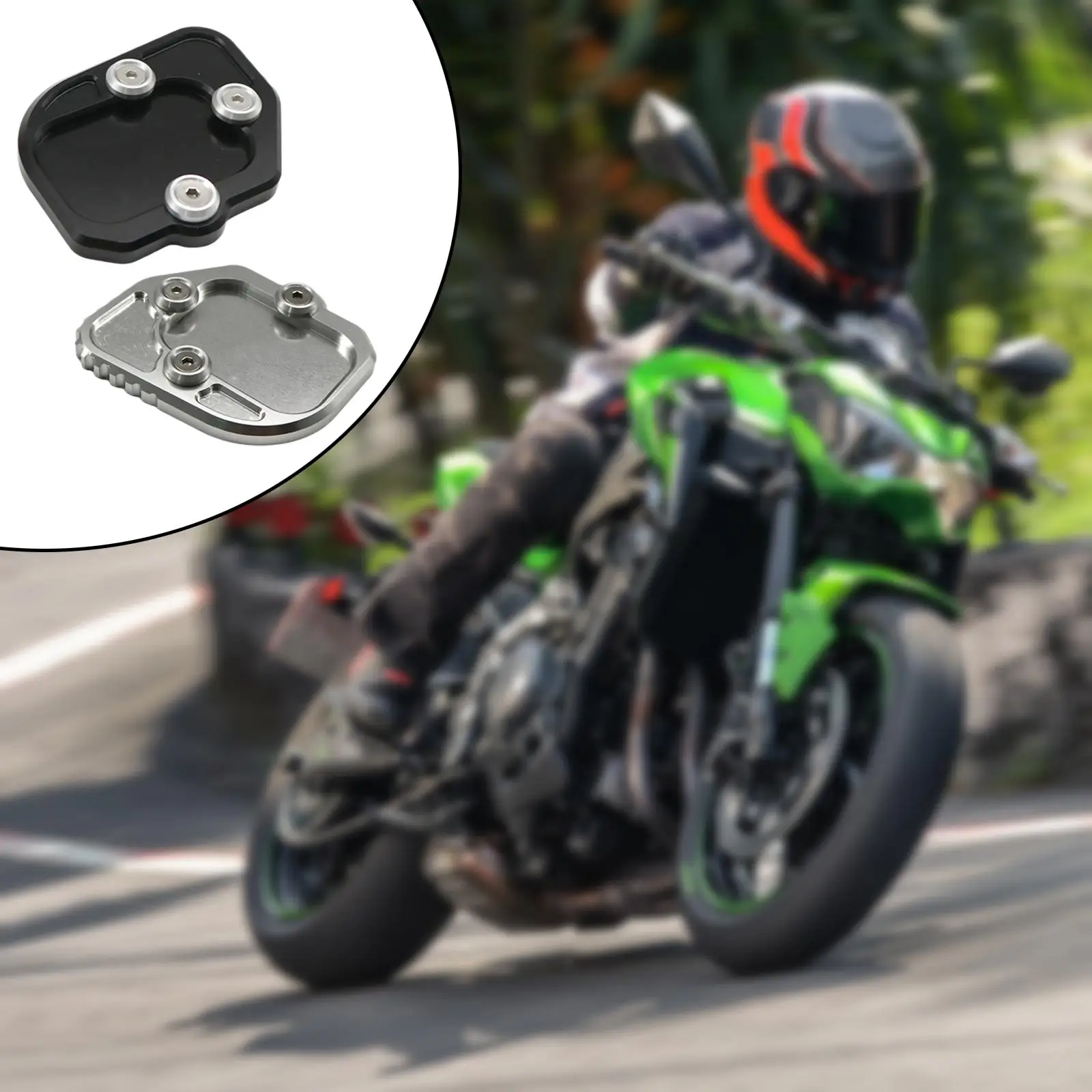 

Подставка для увеличения подставки, аксессуары для запасных частей для мотоциклов, опорная пластина, подходит для 0019-2021 гг.