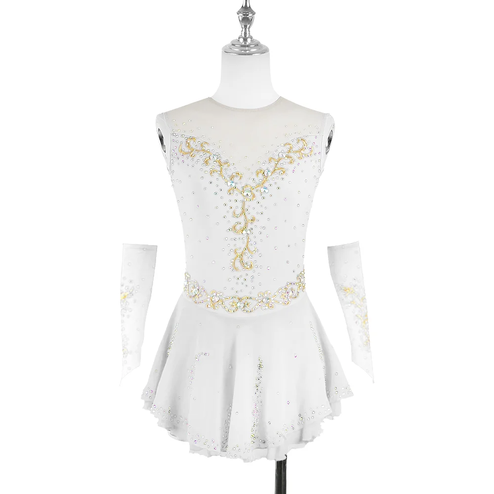 Zagitova Figure Skating Dress For Women Girls Ice Skating Skirt Performance Competition Chinese Style