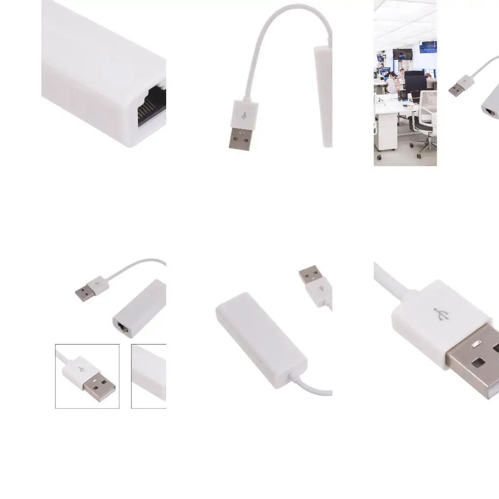 

Y1UB RJ45 Ethernet Adapter RTL8152B Chip External Networks Card Adapter for Tablet PC