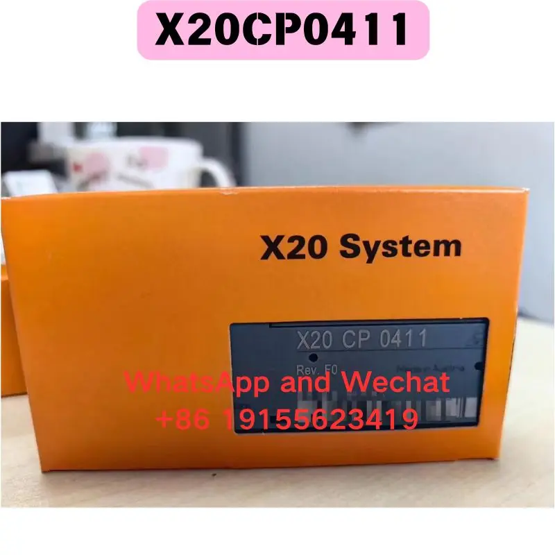 

Brand new original X20CP0411 module Functional test OK Quick delivery