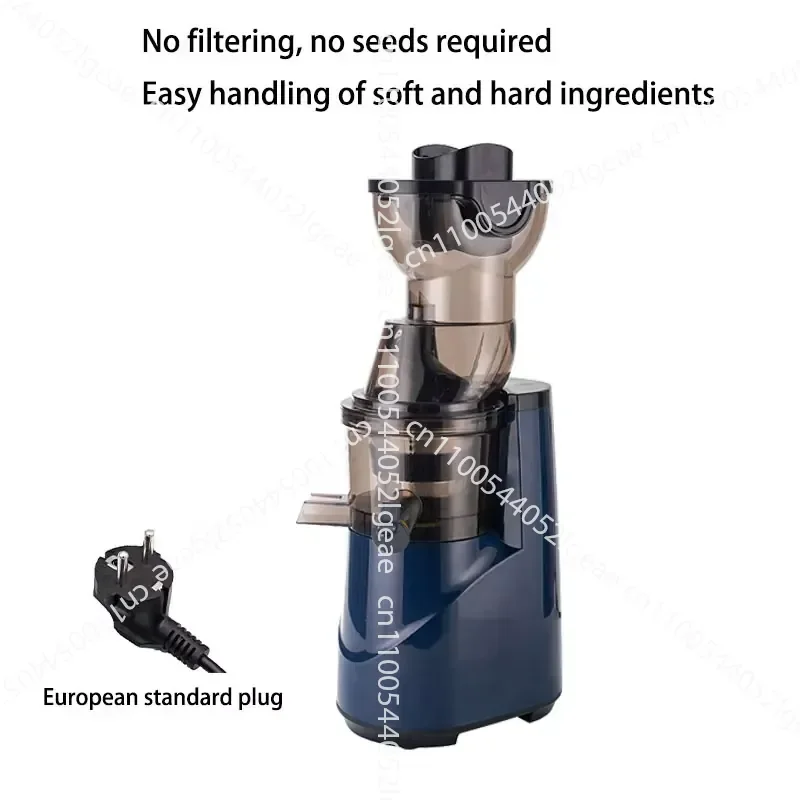 Electric Large Diameter Automatic Vertical Juicer Pulp Separator Household Fruit and Vegetable Juicer