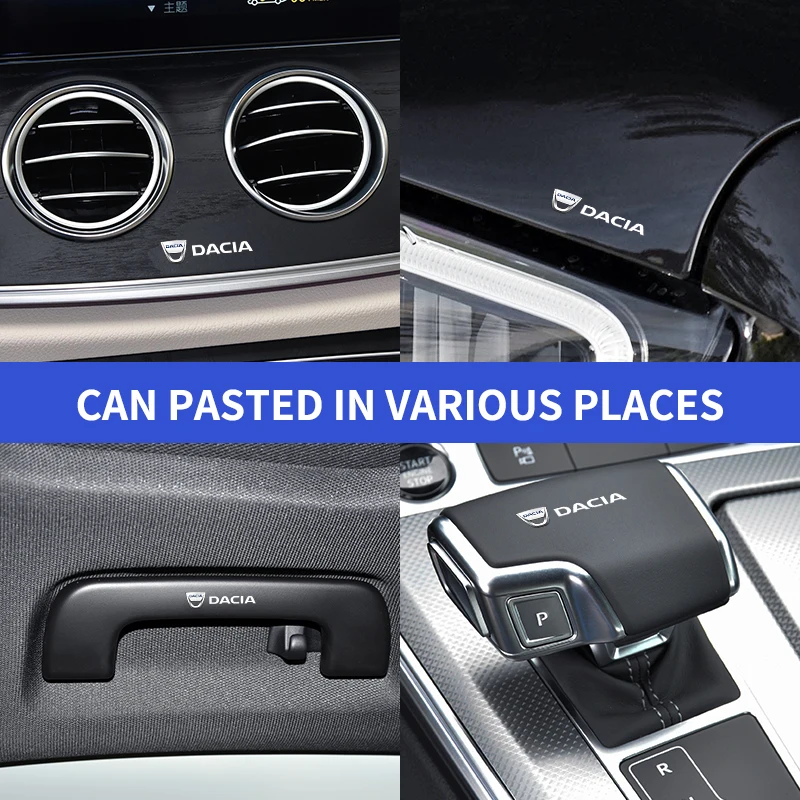 Car Interior Badge Sticker Decoration Auto Accessories FitFor Dacia Sandero Duster Jogger Spring Logan Bigster 1300/1310 Stepway view 3