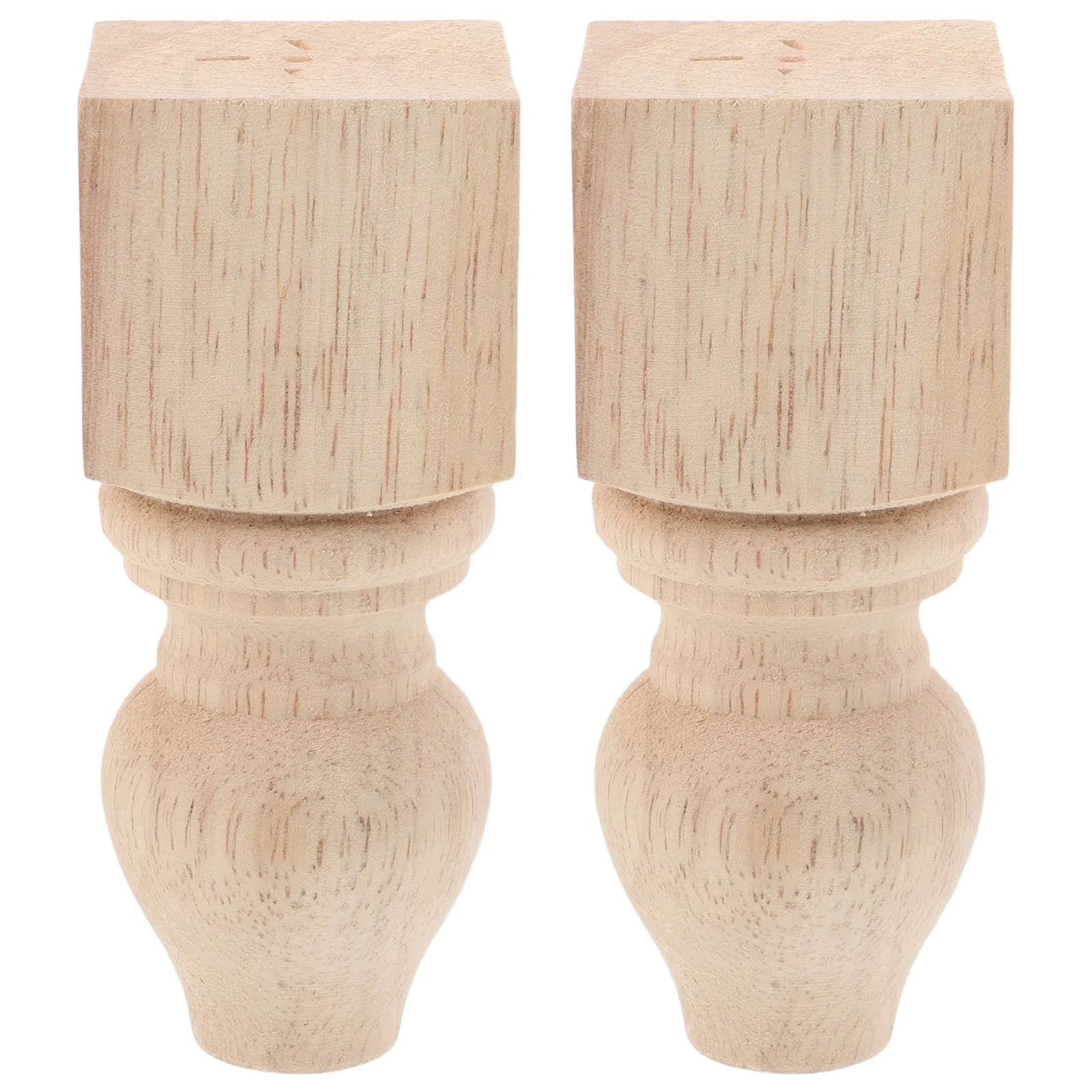 

2 Pcs Solid Wood niture Legs Sofa Dresser Feet DIY Couch Cabinet European Style