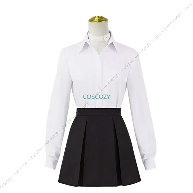 Adult Women Fantasy Game Persona Yukari Takeba Cosplay Costume School Girls JK Uniform Coat Skirt Outfits Halloween Party Suit