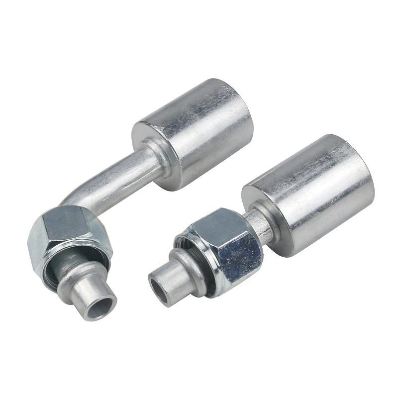 1pcs Automobile Air Conditioning Aluminum Alloy Pipe Fittings R12 With Standard Barrier Aluminum Alloy Lacket Accessories