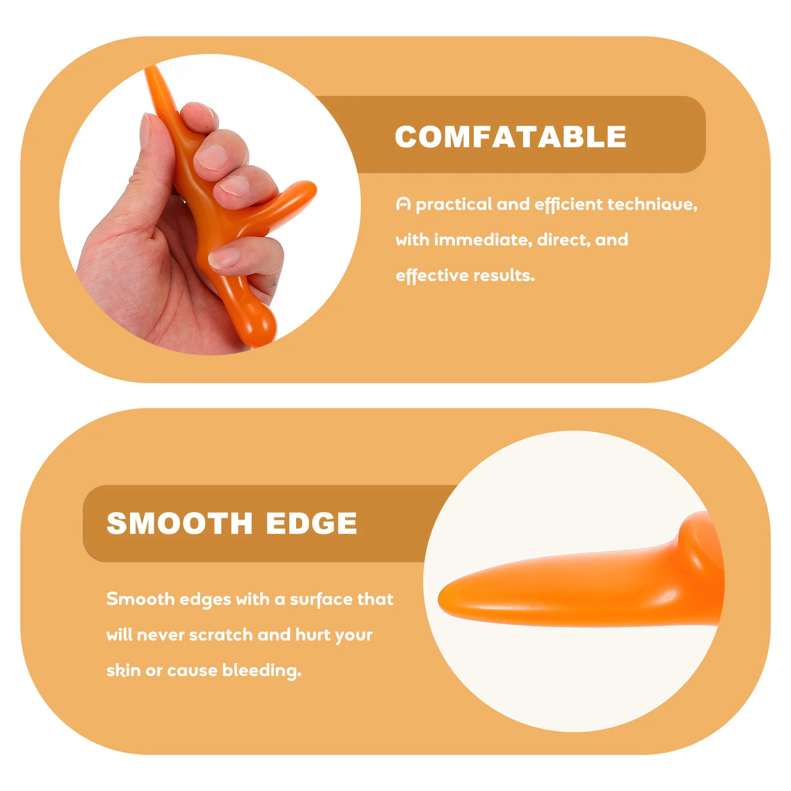 

Sole Massager 1Pcs Smooth Safe Reusable Resin Massaging Stick for Deep Relaxation Home Use Massaging Stick Massage Tool