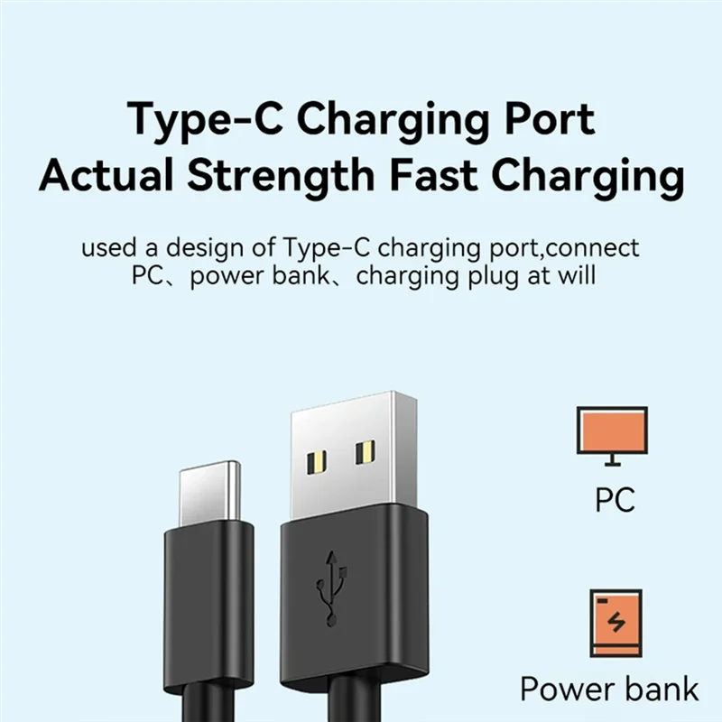 

【Горячая продажа】Складная ручка 6 дюймов 10000 мАч ручной перезаряжаемый мини-вентилятор с питанием от USB бесшумный сильный ветер для домашней комнаты на открытом воздухе Tra