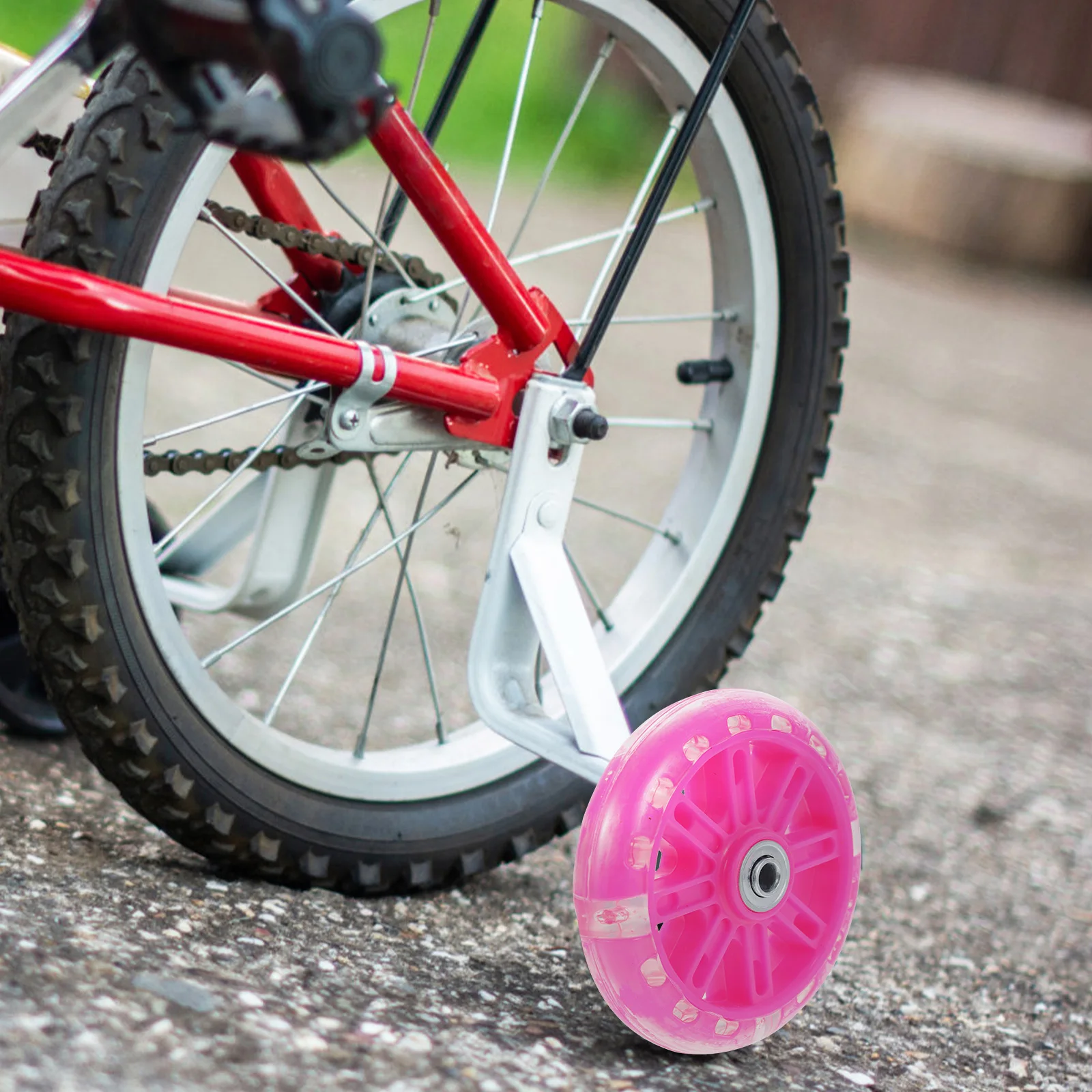 

2 Pcs Training Wheel Bicycle for Bike Kids Wheels Auxiliary Bikes Stabilisers Childs