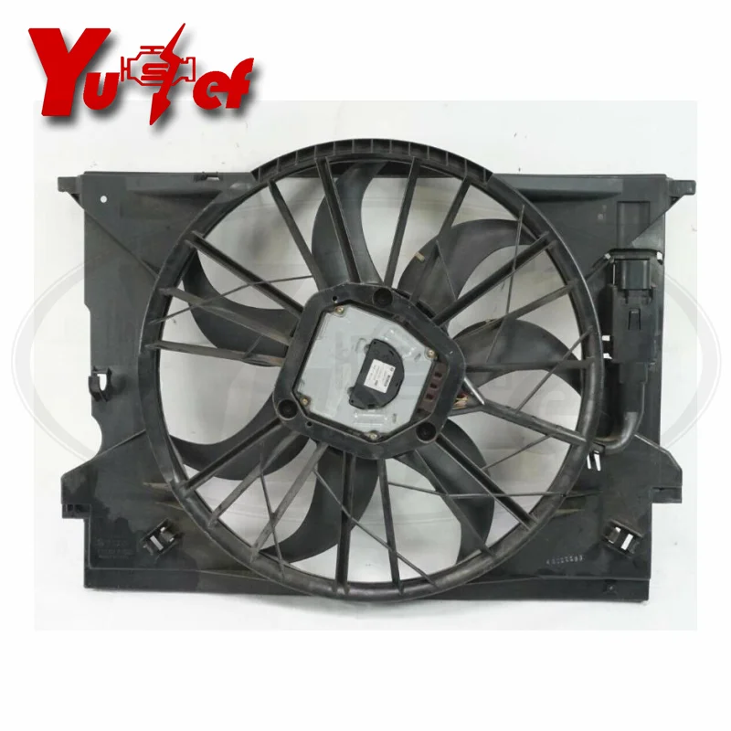 Quality Cooling Fan Assembly for MERCEDES BENZ C219 CLS W211 S211 E200 E220 E240 E270 A2115000693 A2115050555 A2115001693 600W