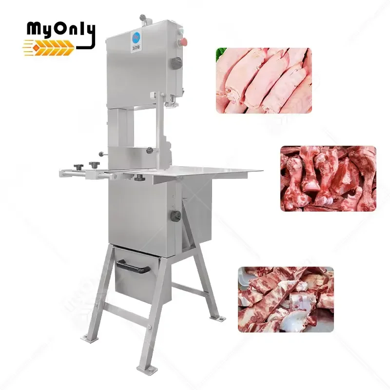 2026Hot MY Commercial Electric Animal Cut Machine Portable Meat Slicer Chicken Pork Beef Saw Kitchen