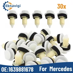 30PCS OE#1639881678 A1639881678 Door Trim Panel Clip Fits for Mercedes W163 ML320 ML350 ML430 ML500 98-05