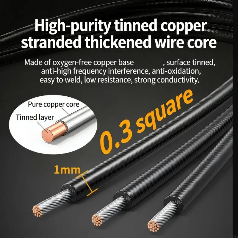 Industrial DB15 DB25 HDB15 Data Cable With Coating Server Connection Cable Perfect for Server PLC and Control Panel H8WD