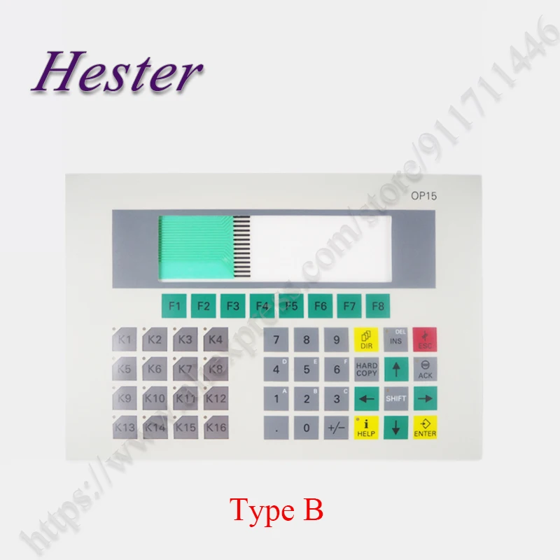 

Membrane Keypad Switch for 6AV3515-1MA20-1AA0 6AV3 515-1MA20-1AA0 OP15 Membrane Keyboard Button Film