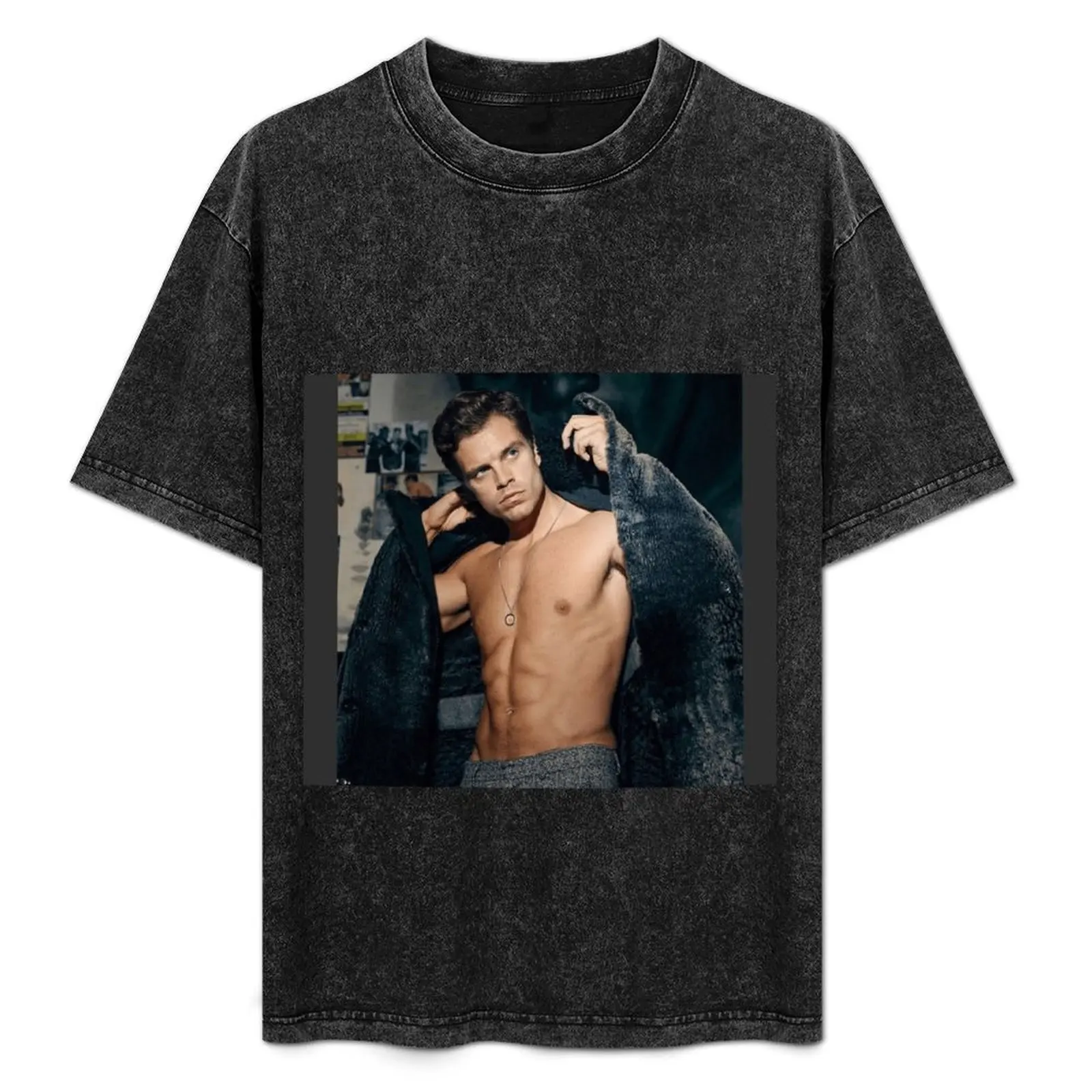 

Sebastian Stan Handsome Actor T-Shirt Lightweight Hiking T-Shirt