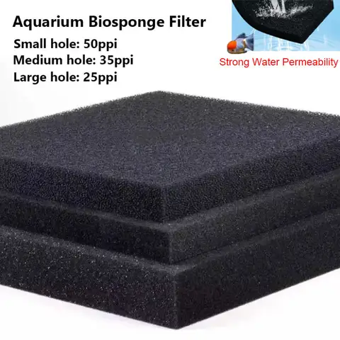 Black Aquarium Filter Sponge Biochemical Skimmer ZHIYANG