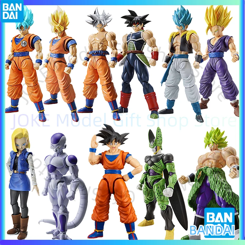 

Bandai Dragon Ball Figure Rise Standard Son Goku Gogeta Burdock Frieza Android 18 Lazuli Broli Son Gohan Vegeta Model Kit Toys