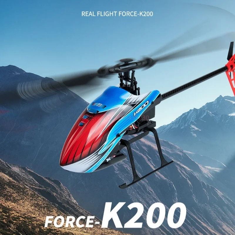 

New Remote-Controlled Four-Way Single Blade Aileron Free Helicopter K200 Optical Flow Positioning 6-Axis Gyroscope Air Pressure