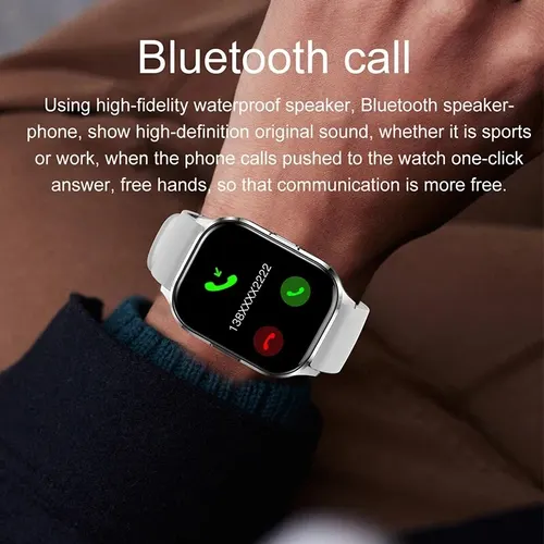 Imagen 2 del producto SENBONO 2024 nuevo reloj inteligente AMOLED siempre en pantalla Bluetooth llamada NFC Smartwatch hombres deporte reloj impermeable para IOS Android